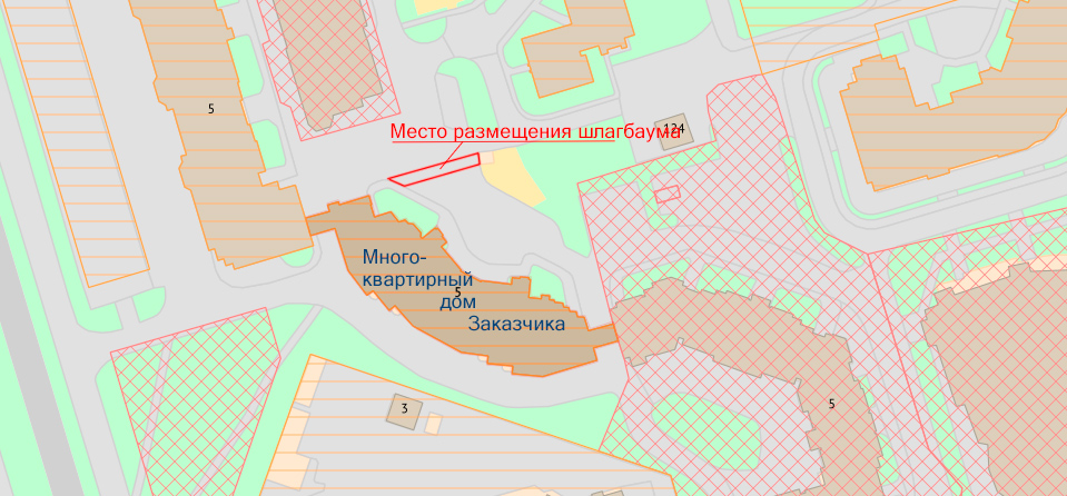 Схема запрошенных границ в КИО